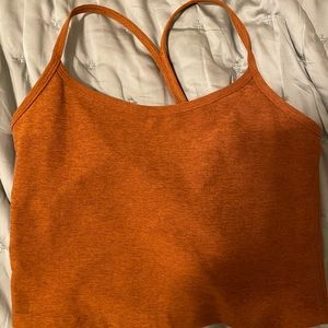 Beyond yoga space dye race back crop top